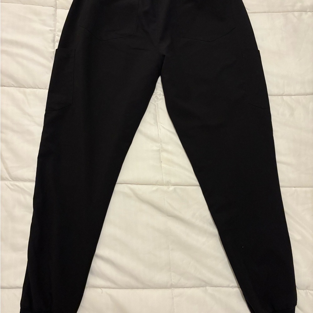 Mandala Jogger Scrub Pants, Women’s, Black, Size Small